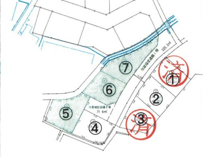 【区画図】 | 南区郡土地⑤号地 | 詳細はお問い合わせください♪