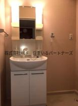 リーベンルーチェⅡの洗面所|忙しい朝には欠かせない洗面所です