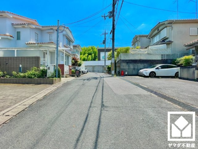 伏見区深草谷口町の前面道路含む現地写真