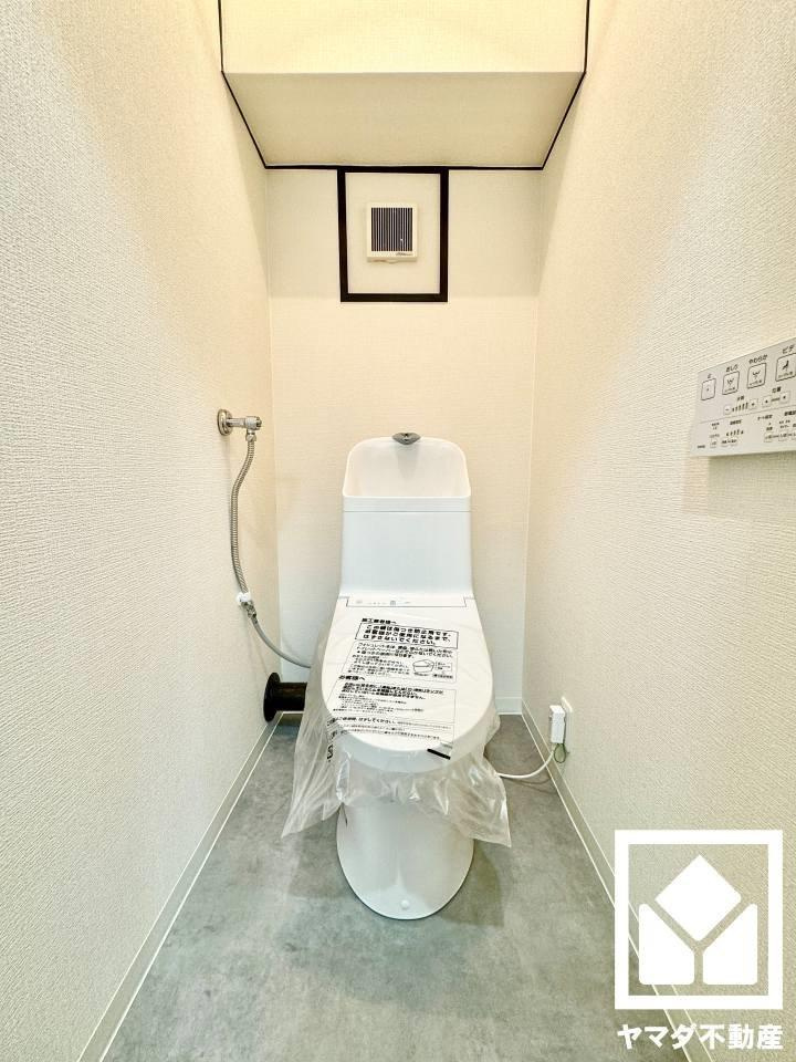 九条住宅B棟のトイレ