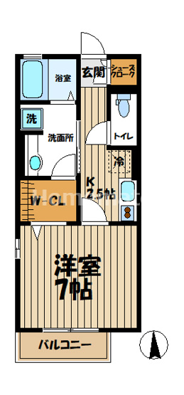 【間取り】 | With湘南 B