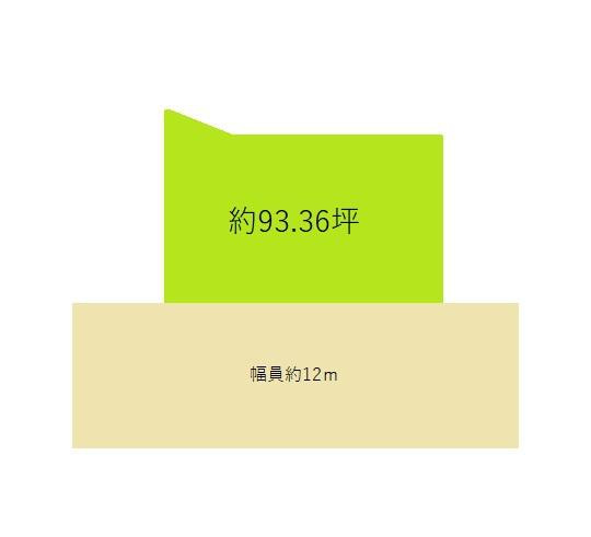 海南市大野中　土地の土地図