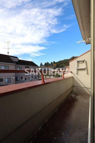 メゾンドソアのバルコニー|2024年11月撮影。