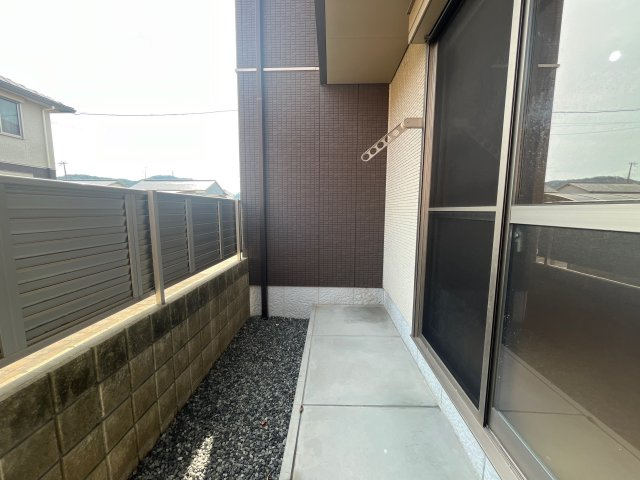 メゾン・ルーチェＡ棟のバルコニー