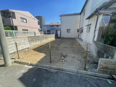 【外観】 | 旭小・建築条件なし・更地渡し・土地20.6坪・泉大津市東雲町 | 外観もきれいです