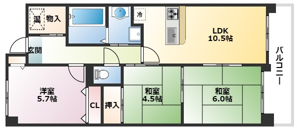 【間取り】 | ハートランド甲南