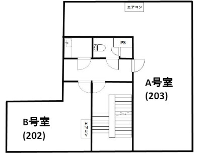 大津市大江３丁目の店舗事務所の間取り