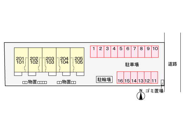 ハイルングオルトの駐車場|駐車場