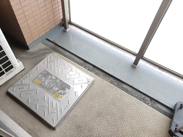 ラウンドタワーオペリアのバルコニー