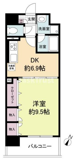 【間取り】 | レジディア城北公園通