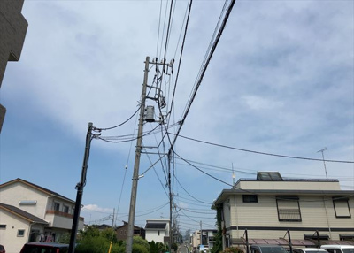 【展望】 | 相武台北パークホームズ | 眺望を気にして物件を探す場合、前面に建物が建っていないか現地で確認しましょう！前面に建物があると景色はもちろん、日当たりや風通しにも影響が出てきます。住んだ時のことを想像しながら現地見学をしましょう。