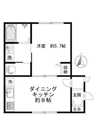 flickaの間取り