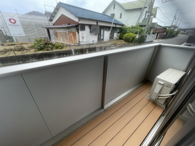 カザ　オリーブ　EASTのバルコニー