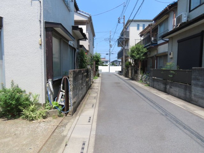 【前面道路含む現地写真】 | 坂戸市石井売地