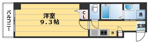 メゾンアーサーの間取り