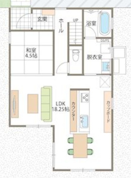 朝倉郡筑前町東小田　1号地