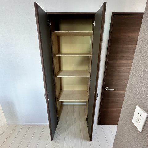 ルピナス高砂の収納|コンパクトで使いやすい洗面所
