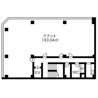 【間取り】 | アカナスビルヂング心斎橋 | アカナスビルヂング心斎橋　間取り