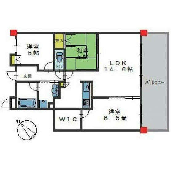 【間取り】 | ブランズ浜大津