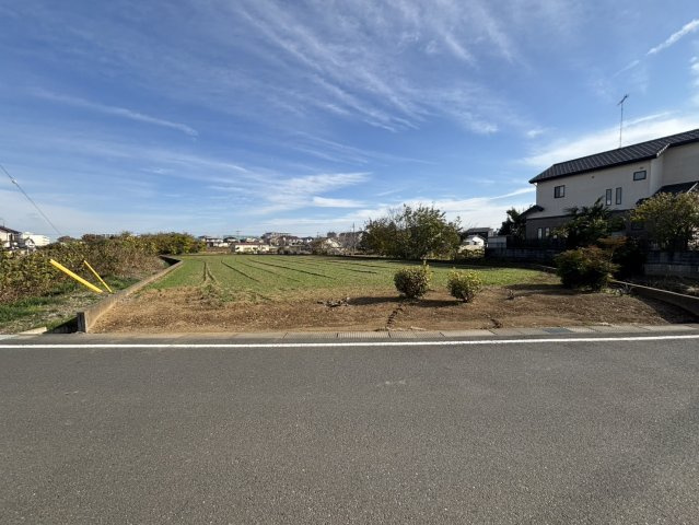 川越市大袋新田　建築条件なし売地　「南大塚駅」徒歩14分　【大東西小学区】の外観