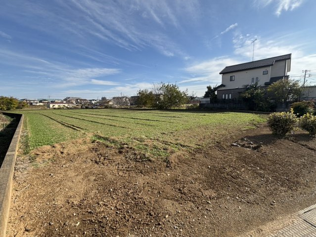 川越市大袋新田　建築条件なし売地　「南大塚駅」徒歩14分　【大東西小学区】の外観