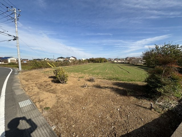 川越市大袋新田　建築条件なし売地　「南大塚駅」徒歩14分　【大東西小学区】の外観
