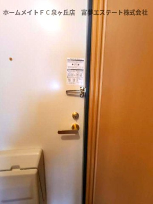 【玄関】 | ラ・フォンテ | 玄関サムターン付き