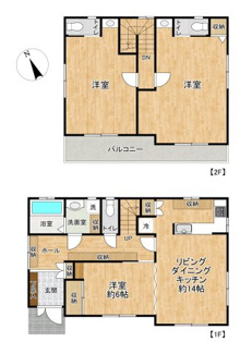 【間取り】 | 新座市野火止5丁目　戸建