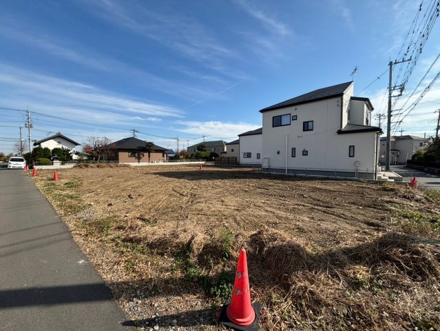 川越市大袋新田　建築条件なし売地　「南大塚駅」徒歩17分　敷地91坪　の外観