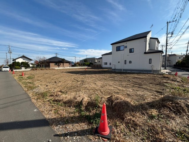 川越市大袋新田　建築条件なし売地　「南大塚駅」徒歩17分　敷地91坪　の外観