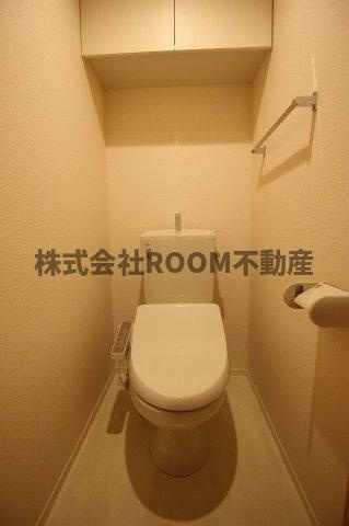 ラ・ヴェスタⅡのトイレ|落ち着いたトイレです