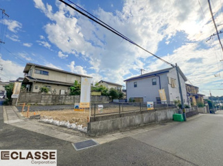 【前面道路含む現地写真】 | 宇治市木幡南山　売土地　建築条件無し