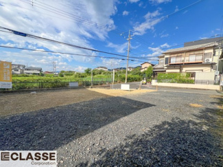 【前面道路含む現地写真】 | 宇治市木幡南山　売土地　建築条件無し