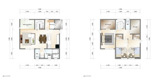 【参考プラン】 | 宇治市木幡南山　売土地　建築条件付き | 自由設計になりますので設計士と直接お話していただきオンリーワンのおうちづくりが可能です！需要の多いランドリールームも実現可能です。一緒に楽しくお家づくりをしていきましょう！