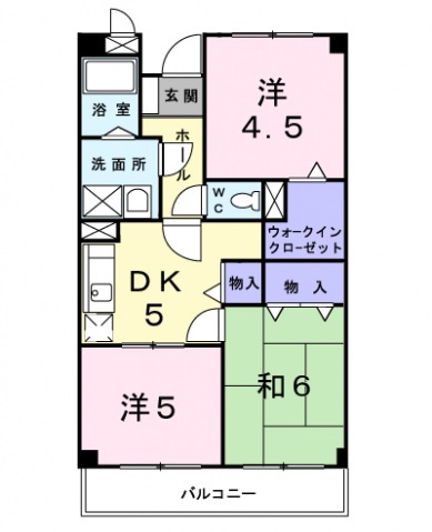 【間取り】 | パークサイド高安