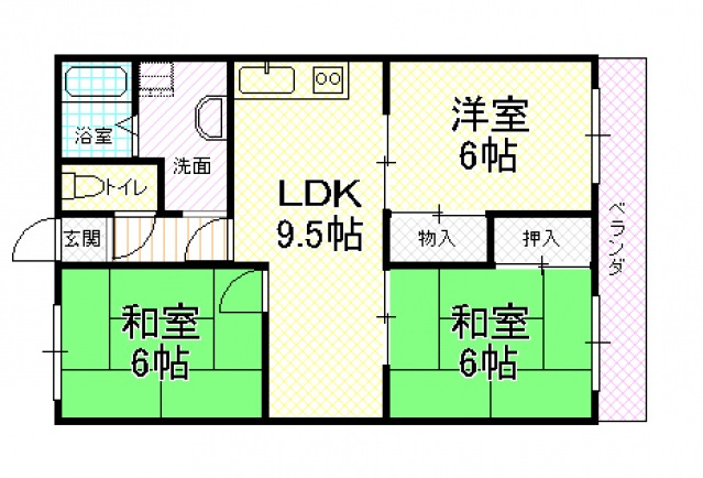 【間取り】 | ルネアルマーニ