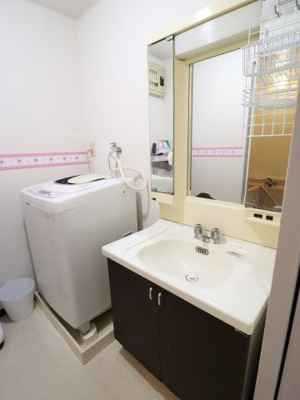 【洗面所】 | サンシティ薮田ガーデン | 使いやすい洗面所です