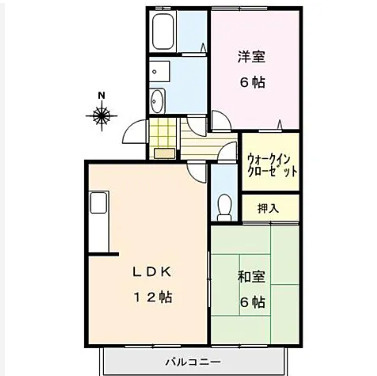ソールズベリー御井の間取り