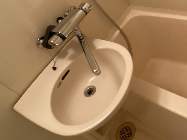 西川ハイツの洗面所