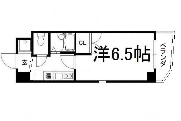 ユニバーシティ丸光Ⅱの間取り|【代表的な間取です】