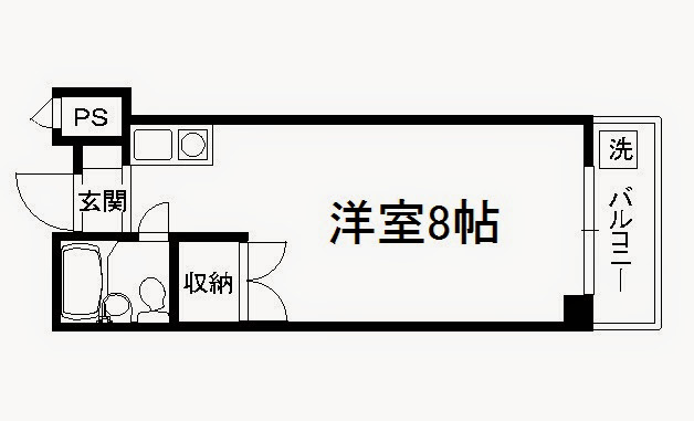 カサ・アカデミカの間取り|【代表的な間取です】
