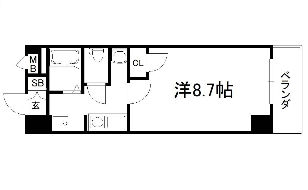 エルコートの間取り|【代表的な間取です】