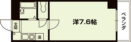エクセラン興戸の間取り|【代表的な間取です】
