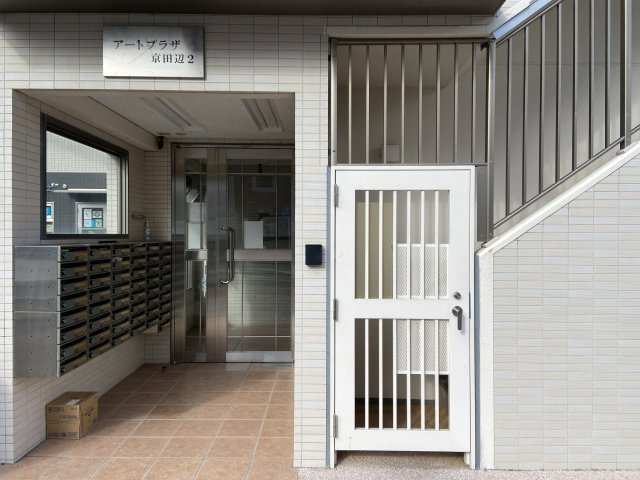 アートプラザ京田辺２のエントランス