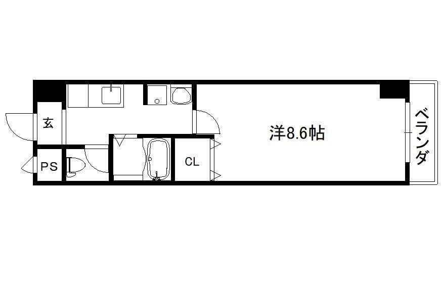 アートプラザ京田辺３の間取り|【代表的な間取り】