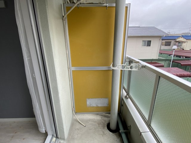 セレーネ田辺Ⅳのバルコニー