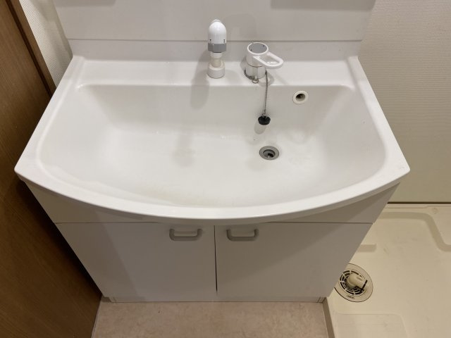 ウイングコートの洗面所