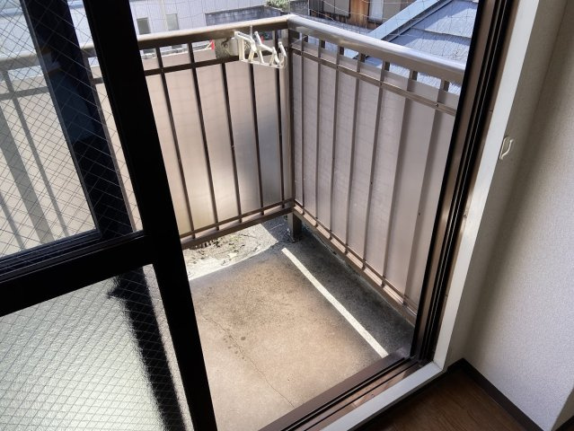 ノースリバーハイツのバルコニー