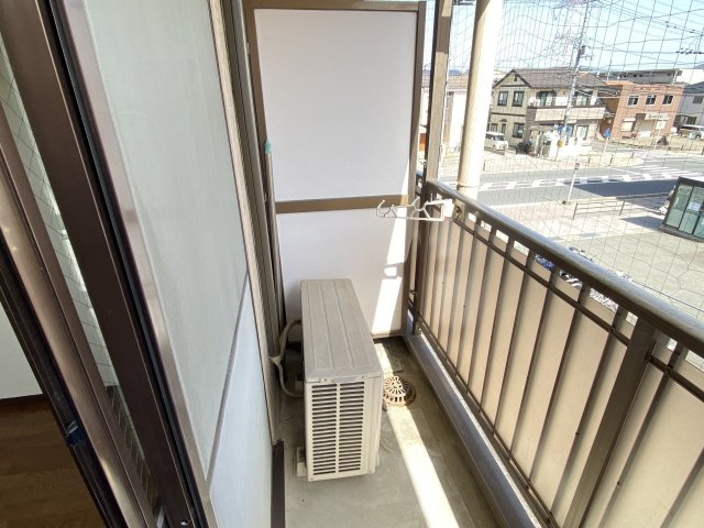 ノースリバーハイツのバルコニー