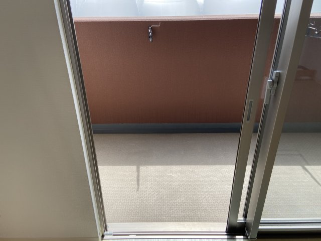 サザンルネス三山木のバルコニー